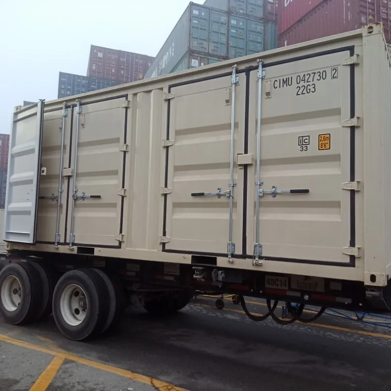 New 20ft Open Side shipping container — CIMU0427302