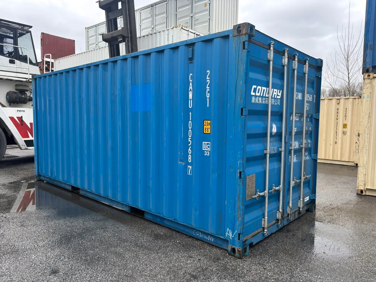 20ft Standard shipping container, Used — CAWU1005687
